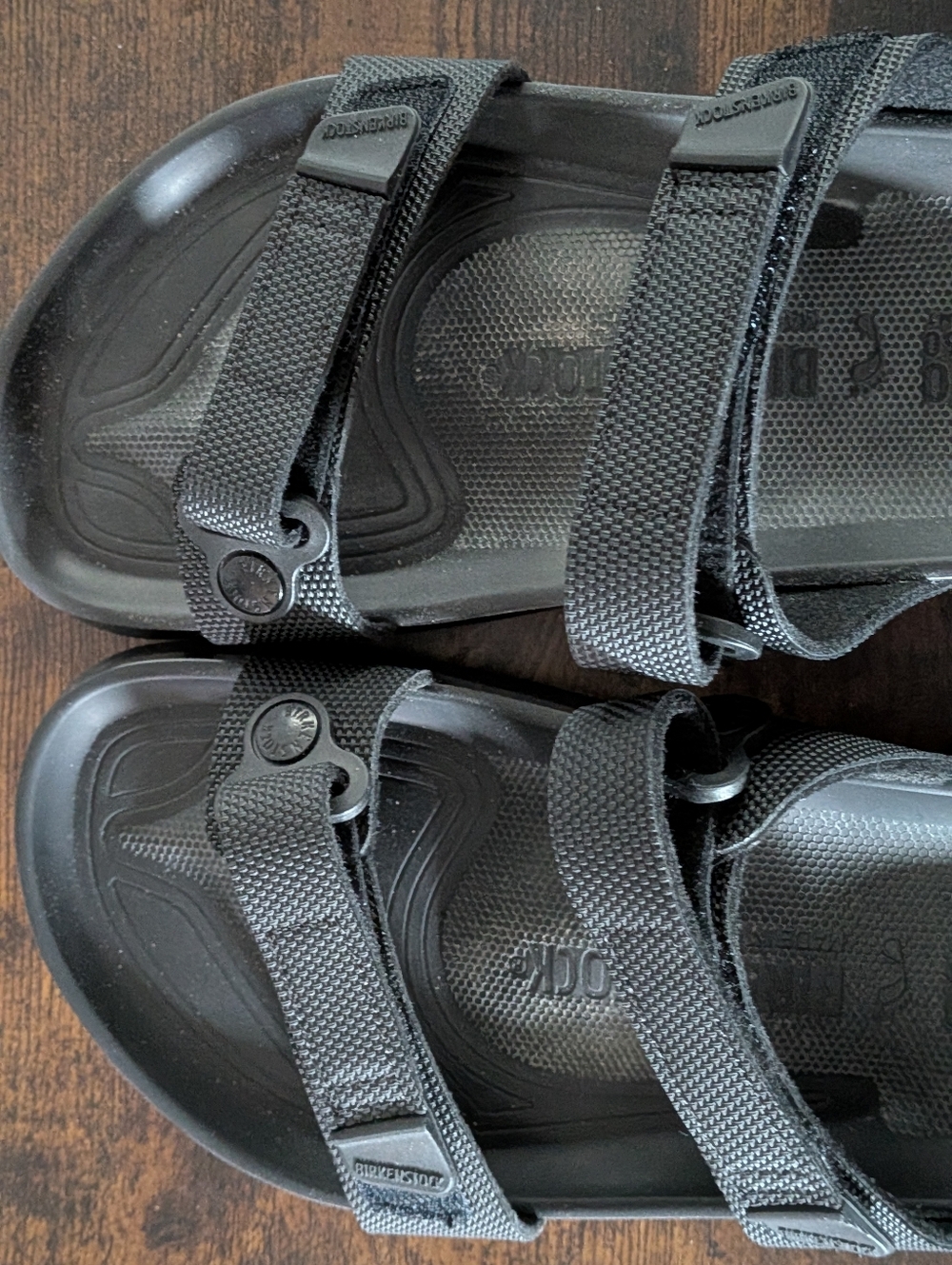 Birkenstock Sahara Futura Black Slide Sandals Ladies 9 or 40 - Picture 2 of 6
